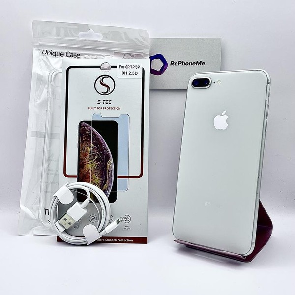 Apple iPhone 8 Plus - Unlocked, 64 GB, Silver, A1864