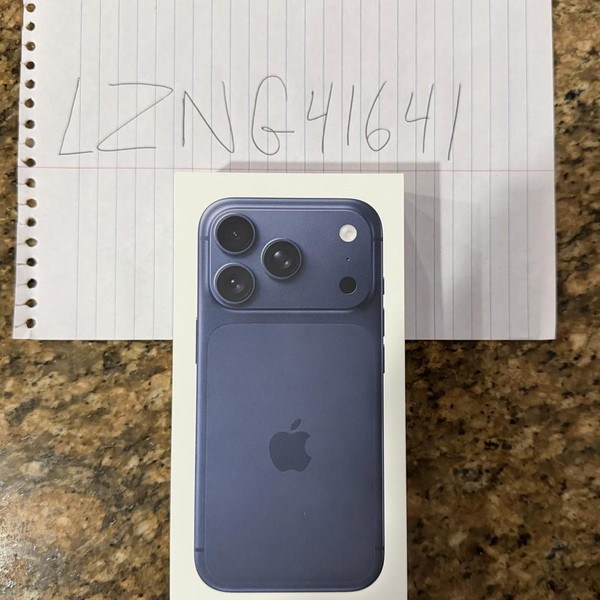 Apple iPhone 17 Pro - Unlocked, 256 GB, Deep Blue, A3256