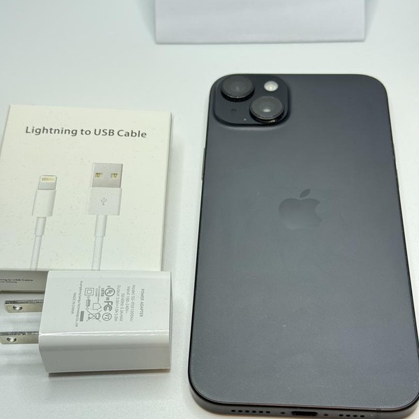 Apple iPhone 15 Plus - Unlocked, 128 GB, Black, A2847