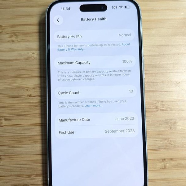 Apple iPhone 15 - Unlocked, 128 GB, Blue, A2846