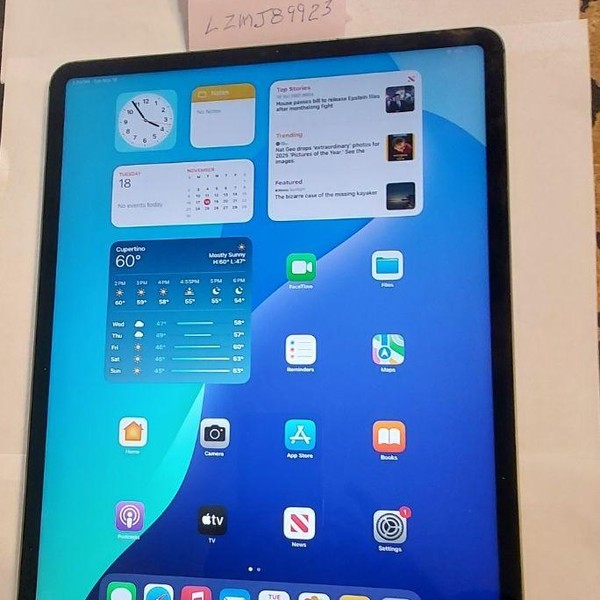 Apple iPad Pro 12.9 inch 5th Gen 2021 - Unlocked, 128 GB, Gray