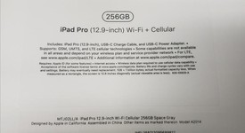 New
													Apple iPad Pro 12.9" 3rd Gen 2018 - Unlocked, Gray, 256 GB, A2014, photo 2 of 4