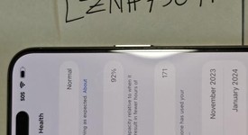 Good
													Apple iPhone 15 Pro Max - Unlocked, White, 256 GB, A2849, photo 2 of 20