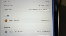 Mint
													MacBook Air 2020 - 13" - Apple M1, Gold, 512 GB, 16 GB, photo 4 of 11