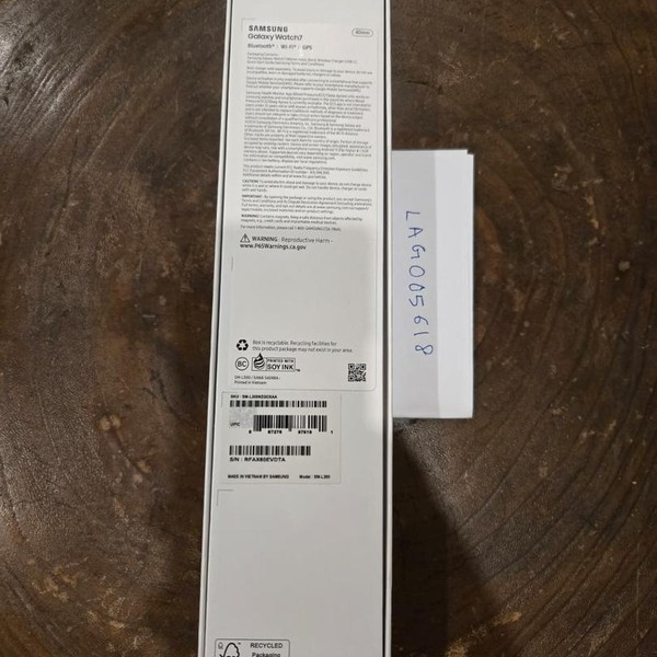 Samsung Galaxy Watch7 - Wi-Fi, Green, SM-L300N, 40mm