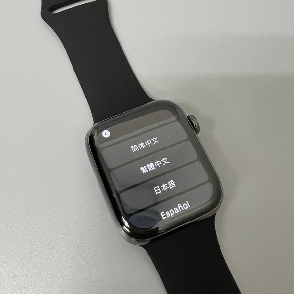 Apple Watch Series 6 44mm - T-Mobile, Graphite, A2294 - Cellular, Stainless Steel