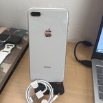 Good Apple iPhone 8 Plus - Unlocked, 64 GB, Silver, A1864