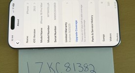 Mint
													Apple iPhone 16 Pro Max - Unlocked, White, 256 GB, A3084, photo 1 of 10