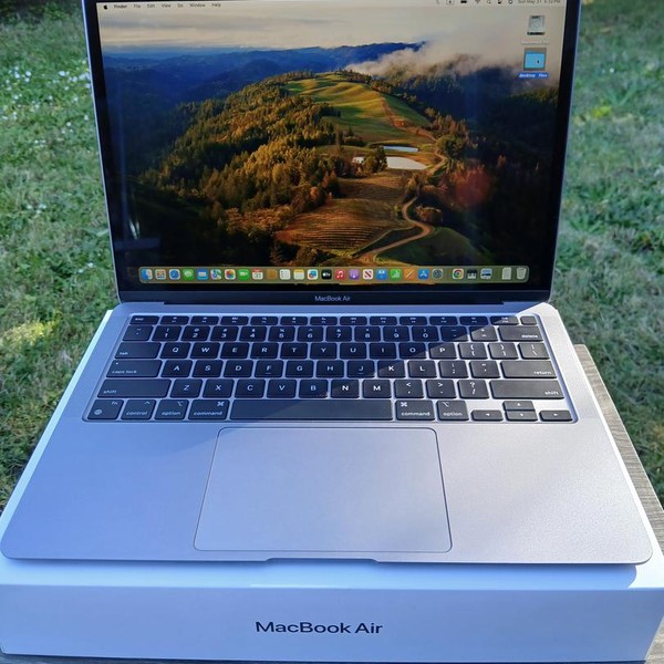 MacBook Air 2020 - 13 inch - 256 GB, Silver, 8 GB, Apple M1