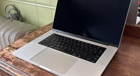 Good
													MacBook Pro 2021 - 16" - Apple M1 Pro 10-core, Silver, 512 GB, 32 GB, photo 1 of 12