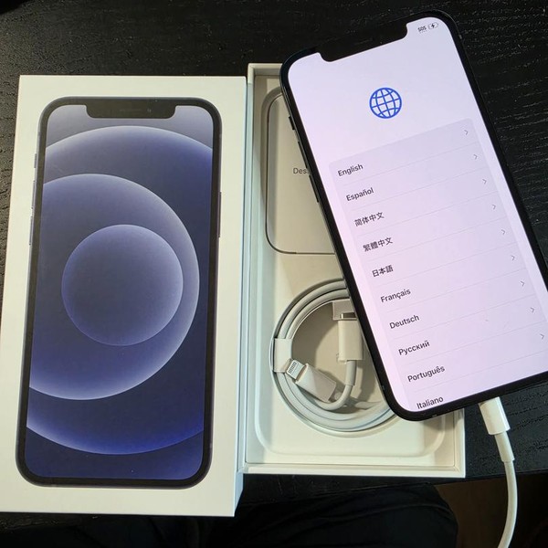 Apple iPhone 12 - Unlocked, 64 GB, Black, A2172