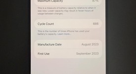 Good
													Apple iPhone 15 Pro Max - Unlocked, Black, 512 GB, A2849, photo 6 of 6