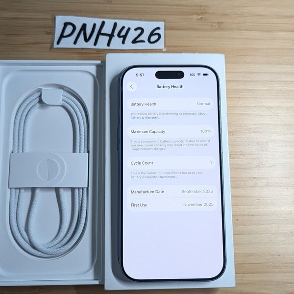 Apple iPhone 17 - AT&T, 256 GB, Mist Blue, A3258