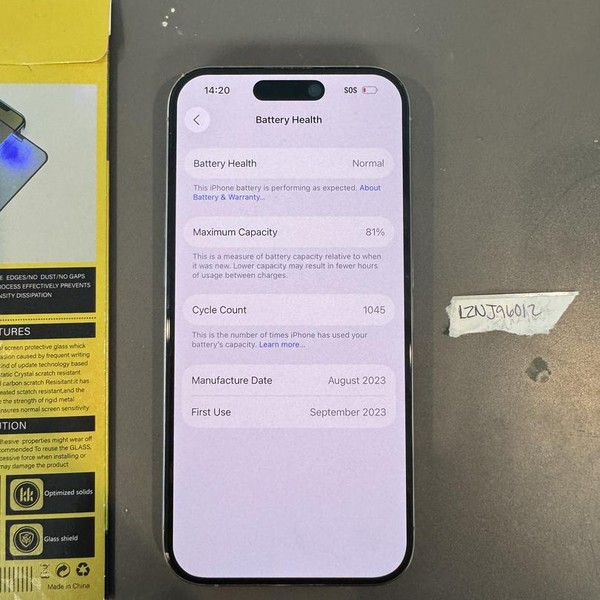 Apple iPhone 15 Pro - Unlocked, Black, 256 GB, A2848