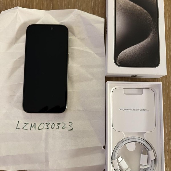 Apple iPhone 15 Pro - Unlocked, 256 GB, Natural, A2848