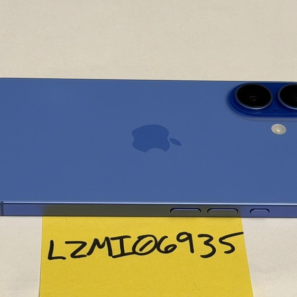 Apple iPhone 16 - Unlocked, 128 GB, Ultramarine, A3081