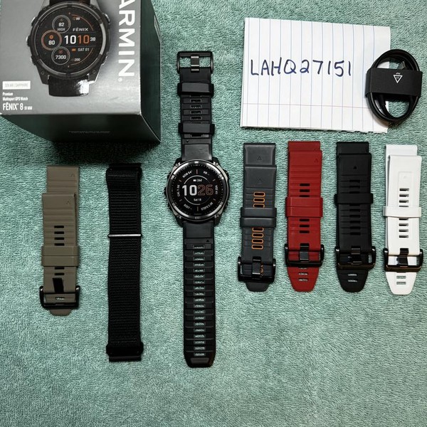 Garmin Fenix 8 - Slate, SOLAR
