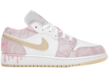Jordan 1 Low Paint Drip (GS) for sale