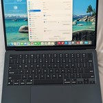 Good MacBook Air 2022 (M2) - 13 inch - 256 GB, Midnight, 8 GB, Apple M2