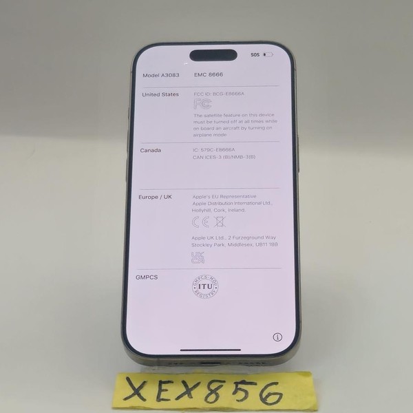 Apple iPhone 16 Pro - AT&T, 256 GB, Natural, A3083