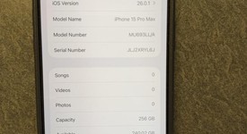 Good
													Apple iPhone 15 Pro Max - Verizon, Blue, 256 GB, A2849, photo 2 of 10