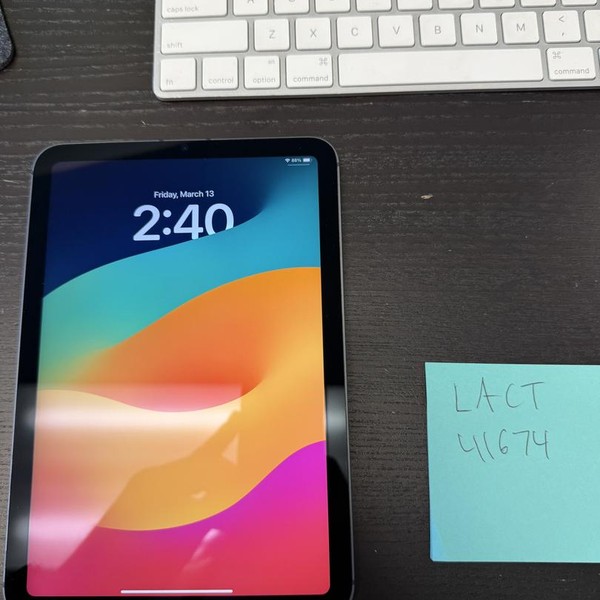 Apple iPad Mini 6th Gen - Unlocked, 256 GB, Gray, A2568