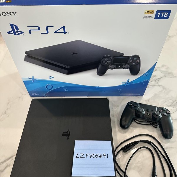 PlayStation 4 Slim - 1 TB, Black