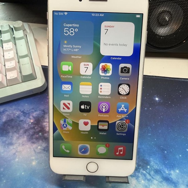 Apple iPhone 8 Plus - Unlocked, 64 GB, Silver, A1864