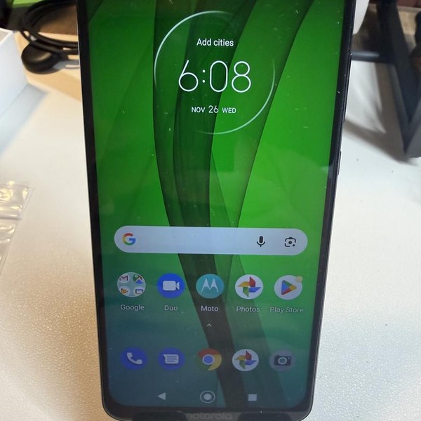 Moto G7 - Unlocked, 64 GB, Black, 4 GB