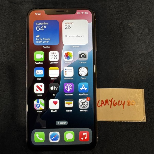 Apple iPhone Xs Max - Unlocked, Silver, 256 GB, A1921