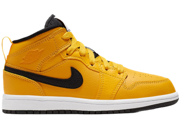 Jordan 1 Mid University Gold Black (PS) for sale