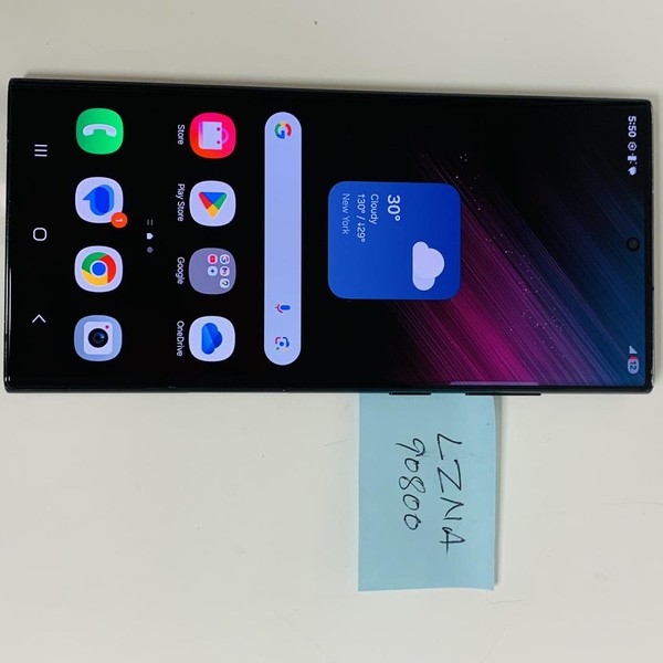 Samsung Galaxy S22 Ultra - Verizon, 128 GB, Black, 8 GB, SM-S908U