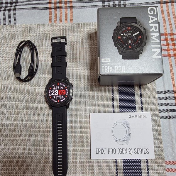 Garmin epix Pro Gen 2 - Space Gray, 51mm, Sapphire