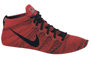 Nike Lunar Flyknit Chukka University Red Metallic Gold for sale
