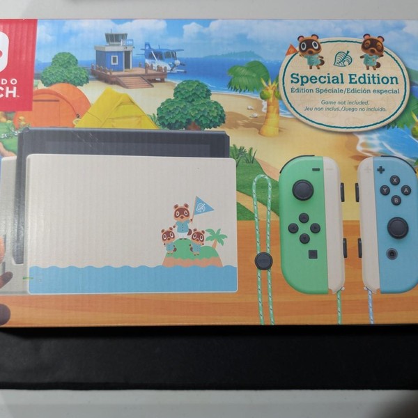 Nintendo Switch - 32 GB, Animal Crossing: New Horizons