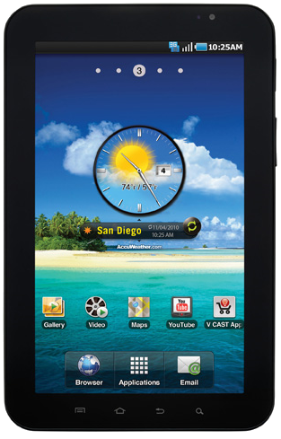 Samsung Galaxy Tab - Verizon, Black