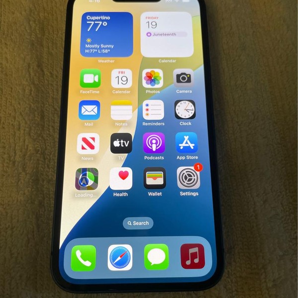 Apple iPhone 13 - Unlocked, 128 GB, Blue, A2482