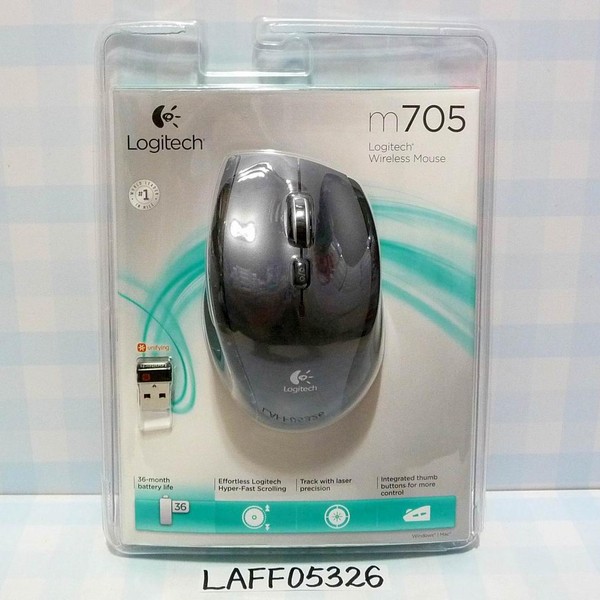Logitech M705 Wireless Mouse - Black