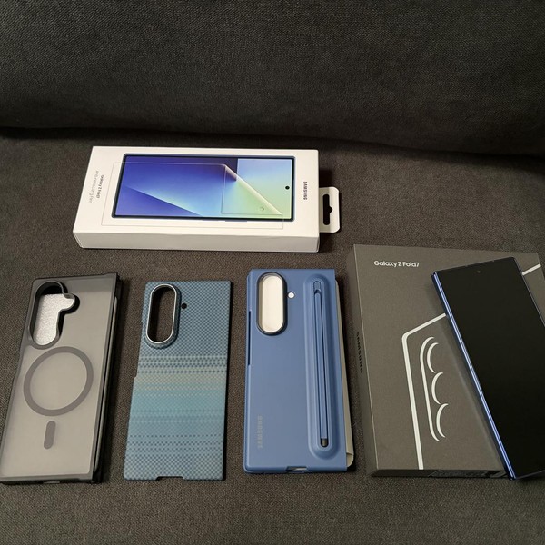 Samsung Galaxy Z Fold7 - Unlocked, 512 GB, Blue Shadow, 12 GB, SM-F966U1