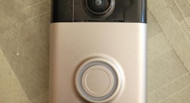 Good
													Ring WiFi Smart video doorbell - Satin Nickel, photo 1 of 5