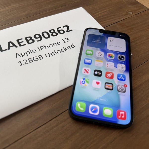Apple iPhone 13 - Unlocked, 128 GB, Midnight, A2482