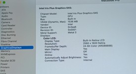 Good
													MacBook Pro 2020 - 13" - I5, Gray, 256 GB, 16 GB, photo 5 of 9