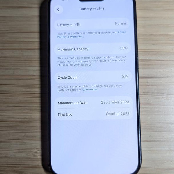 Apple iPhone 15 Pro - Unlocked, 128 GB, Black, A2848