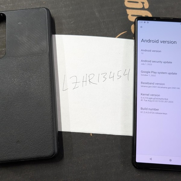 Sony Xperia 1 III - Unlocked, 256 GB, Black, 12 GB