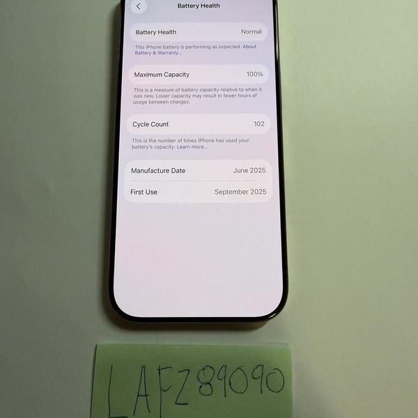 Apple iPhone 16 Pro - Verizon, 128 GB, Desert, A3083