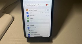Good
													Apple iPhone 11 - Cricket, Black, 64 GB, A2111, photo 1 of 3