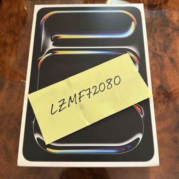 Apple iPad Pro 11 inch (M5) 2025 - Unlocked, 256 GB, Space Black, Apple M5 9-Core, A3358, Standard Glass