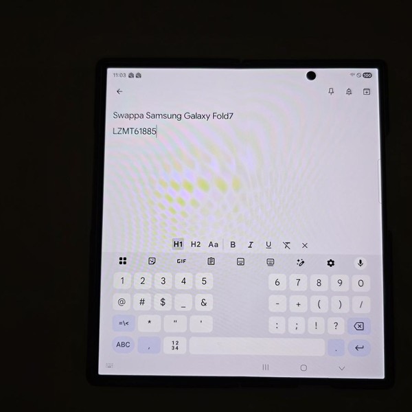 Samsung Galaxy Z Fold7 - Unlocked, 512 GB, Mint, 12 GB, SM-F966U1