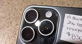 Good
													Apple iPhone 15 Pro Max - Unlocked, Black, 256 GB, A2849, photo 3 of 12