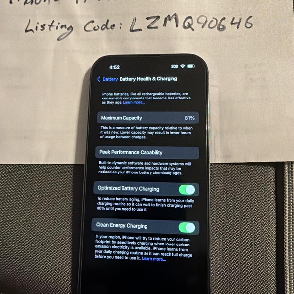 Apple iPhone 14 Pro - AT&T, 256 GB, Purple, A2650